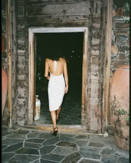 Realisation Par Sadie Halter Midi Dress Petite Spot Size 10 for rent on The Volte - image 3