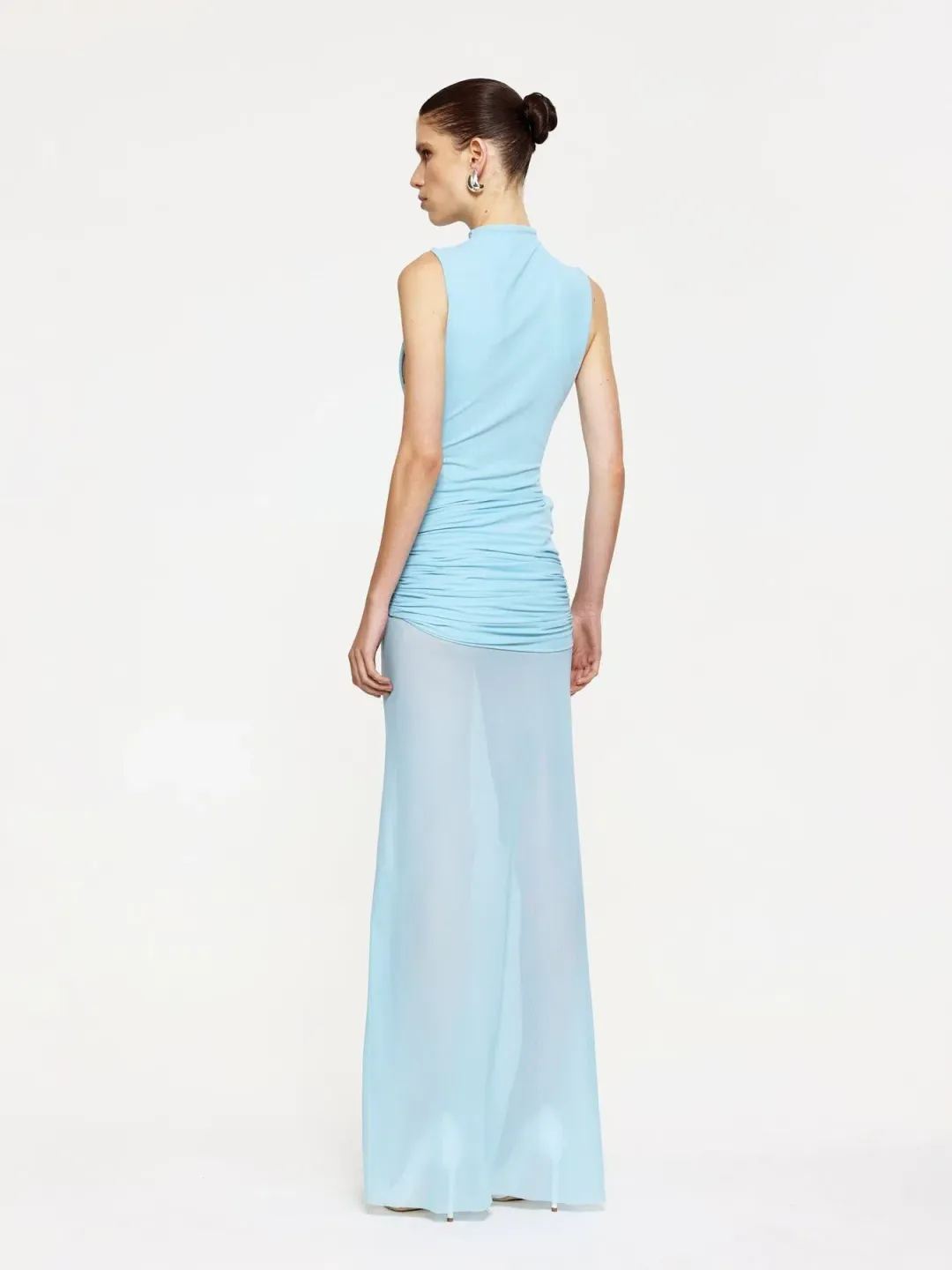 Effie Kats Roza Maxi Dress Blue Size 8 for rent on The Volte - main image