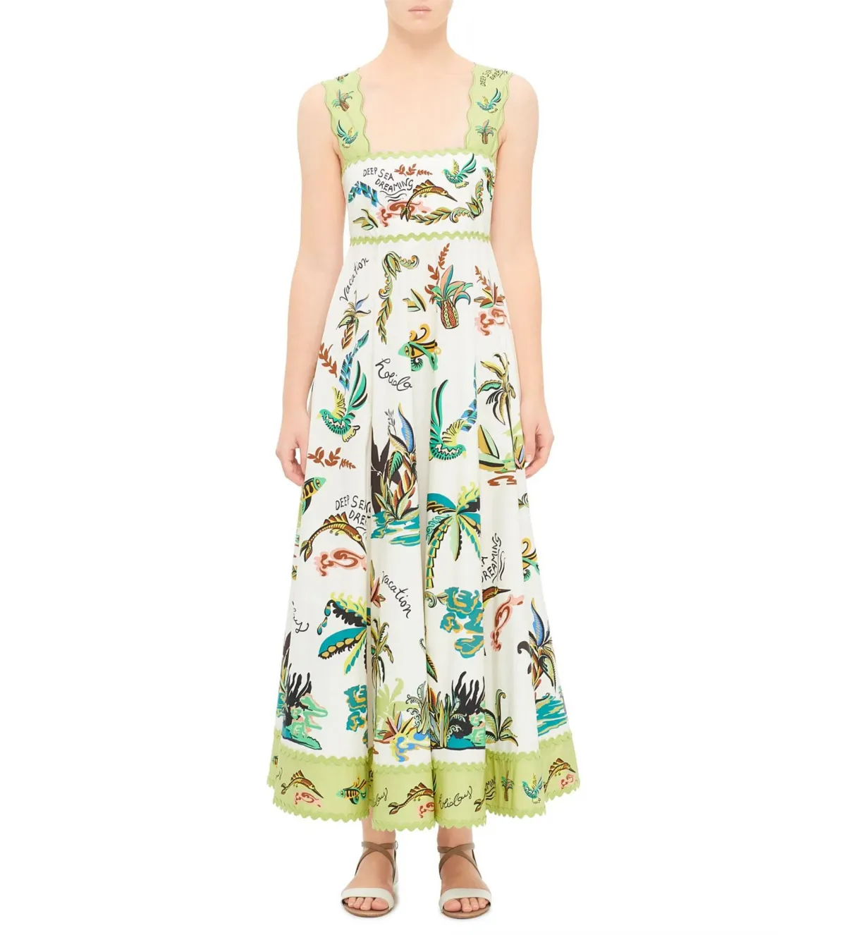 Alemais Day Dream Summer Dress Exclusive Print Size 12 - Image 1