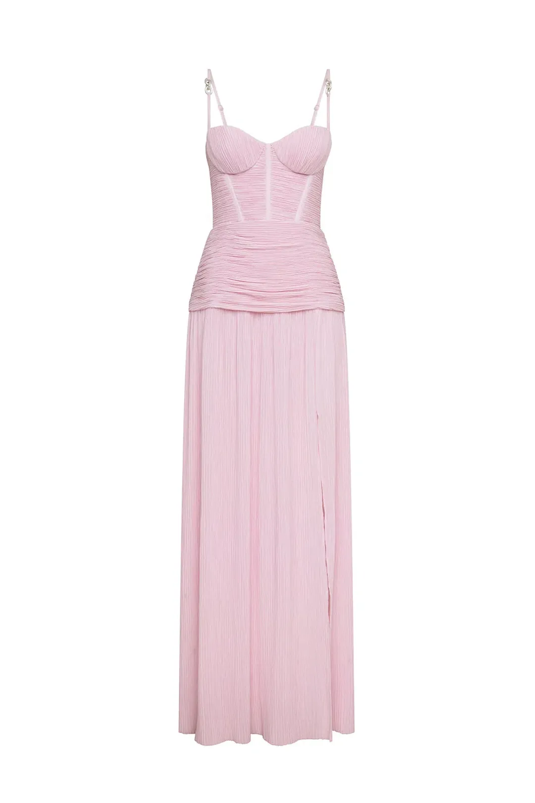 Manning Cartell Double Time Pleat Dress Hydrangea Pink Size 10 for rent on The Volte - main image