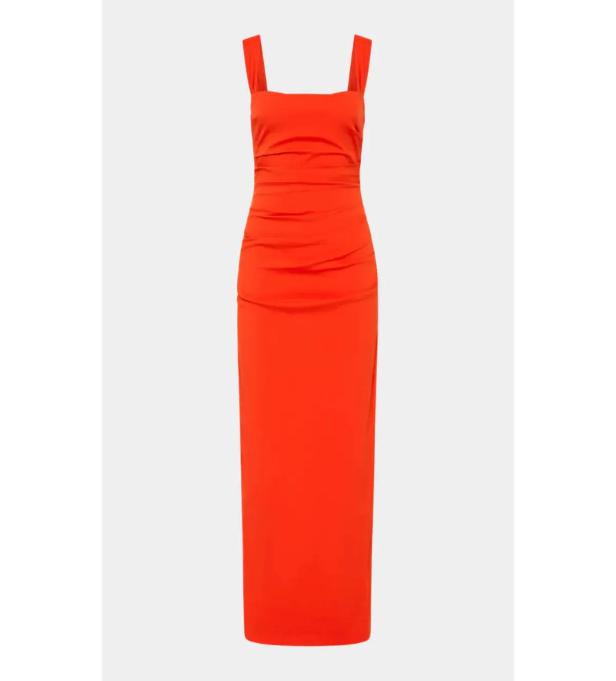 Sir the Label Dahlia Balconette Gown in Tangerine Red Size AU 8 - Image 4