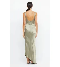 Bec & Bridge Moon Dance Cowl Maxi Dress in Sage Size AU 6 for rent on The Volte - image 2