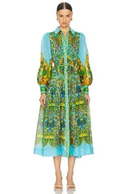 Alemais Sofie Shirtdress Maxi Multi Size 12 for rent on The Volte - image 2