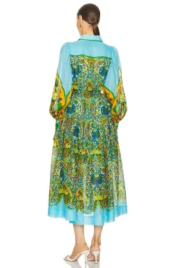 Alemais Sofie Shirtdress Maxi Multi Size 12 for rent on The Volte - image 3