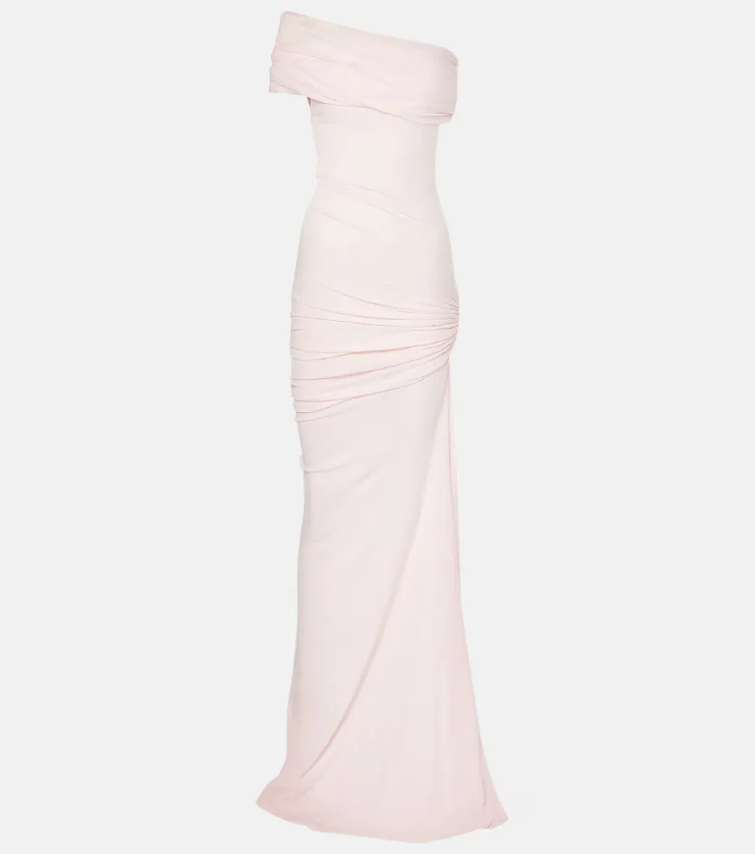Entire Studios Pillar Maxi Dress Gown Pink Size 8 for rent on The Volte - main image