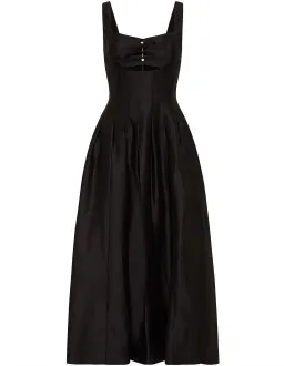 AJE Divinity Pearl Pin Midi Dress Black Size AU 6 for rent on The Volte - image 5