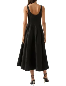 AJE Divinity Pearl Pin Midi Dress Black Size AU 6 for rent on The Volte - image 4