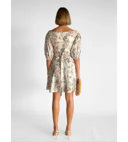 Zimmermann Fleeting Flip Mini Dress Mint Floral Size 12 for rent on The Volte - image 3