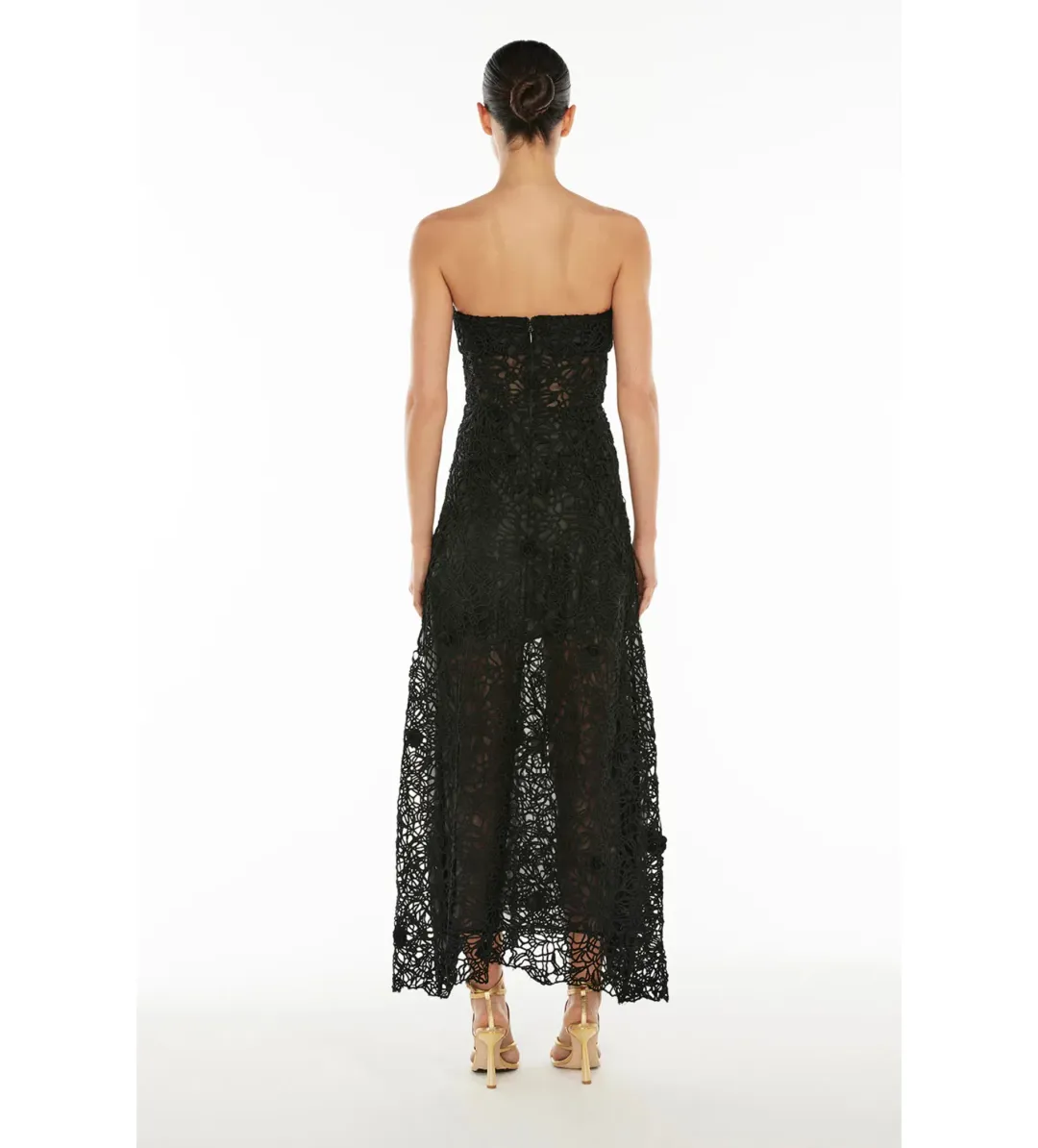 Manning Cartell Tea Ceremony Maxi Dress Black Size 10 for rent on The Volte - main image