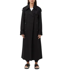 Camilla and Marc Evans Trench Coat Black Size XS-S / AU 6-8 for rent on The Volte - image 1