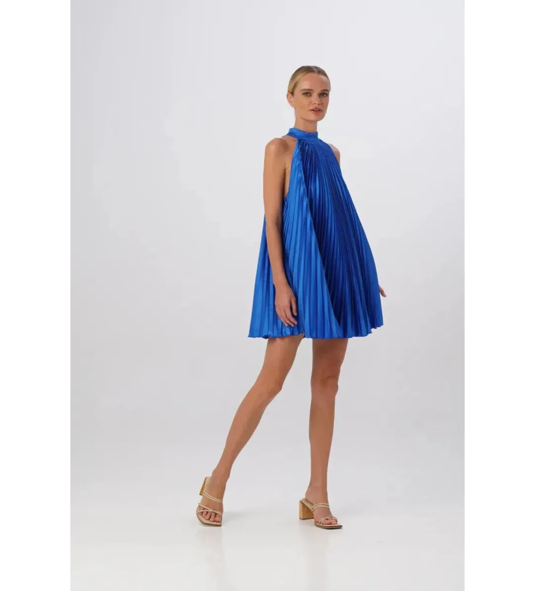L'Idee Amour Mini Dress Moroccan Blue Size XS/AU 6 for rent on The Volte - main image
