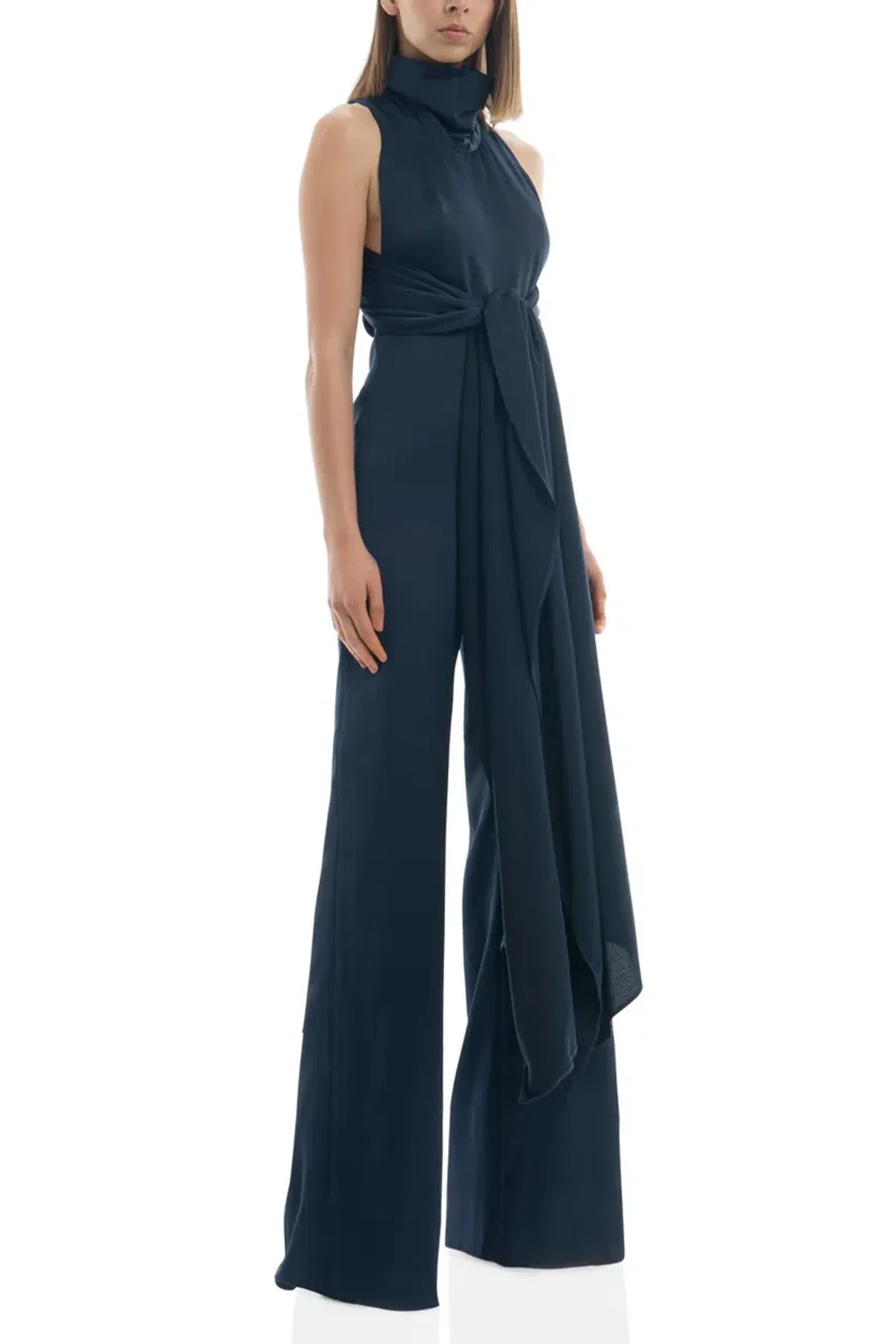 MISHA Alexa Pantsuit Navy Size 8 - Image 1