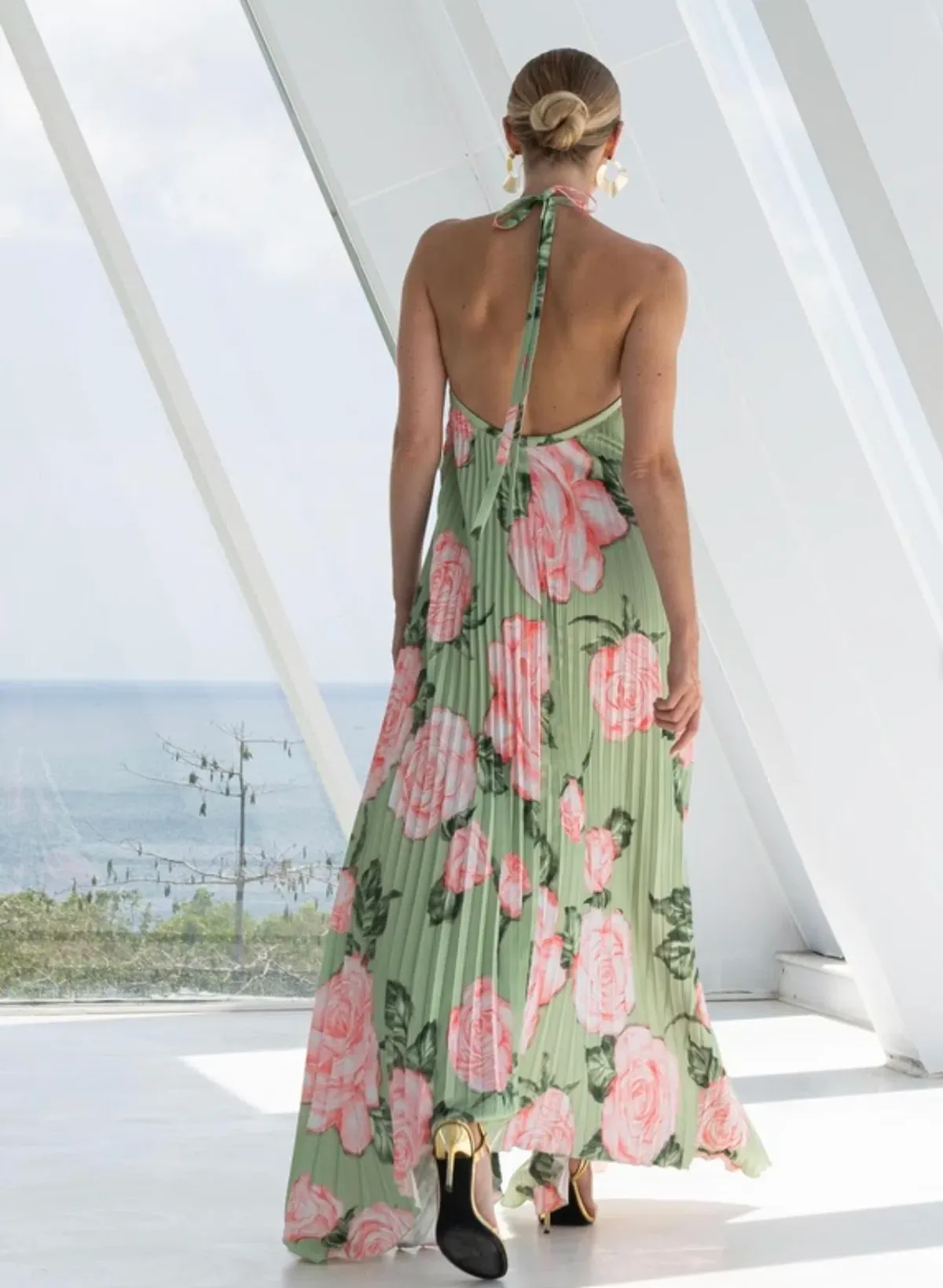 L'Idee Deesse Gown Fleur Rose Size AU 10 - Image 2