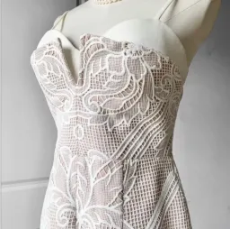 Sheike Lunar Lace Maxi Ivory Size 16 for rent on The Volte - image 6