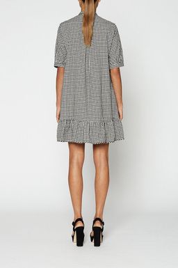 Scanlan Theodore Gingham Ruffle Dress size 8 for rent on The Volte - image 2