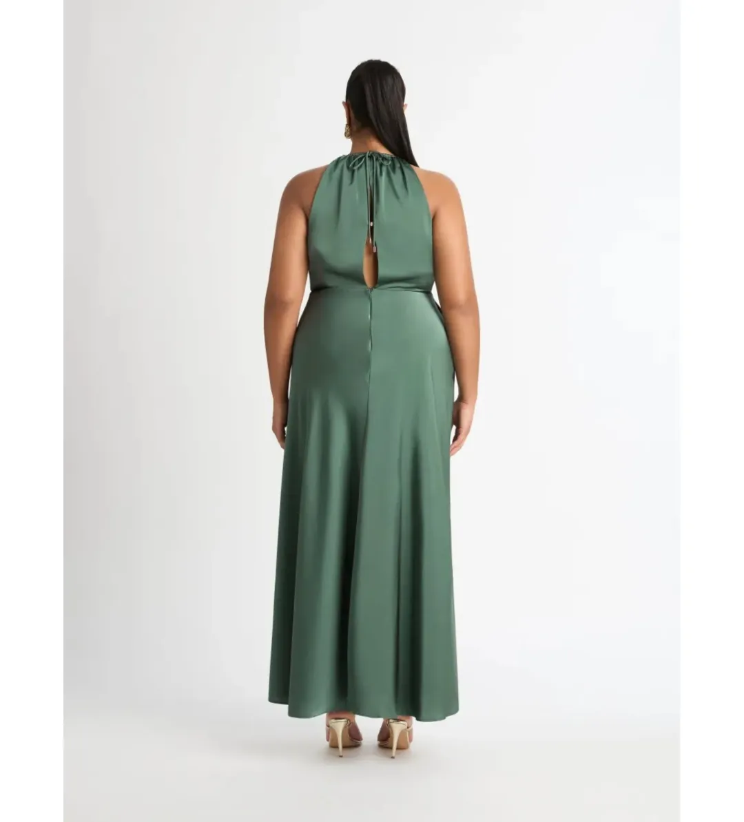 Sheike Paloma Maxi Dress Green Size AU 14 for rent on The Volte - main image