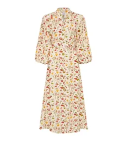 Palm Noosa Noddy Tomato Tiles Maxi Dress Print Size 8 for rent on The Volte - image 4