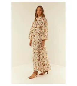 Palm Noosa Noddy Tomato Tiles Maxi Dress Print Size 8 for rent on The Volte - image 2