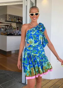 Alemais Winnie One Shoulder Mini Dress Size 14 for rent on The Volte - image 3