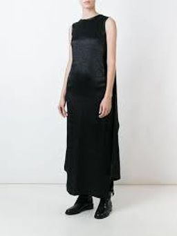 McQ Alexander McQueen Black Maxi Cape Dress size 8 for rent on The Volte - image 3