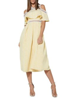 Mossman Along The Lines Dress Yellow Size 6 for rent on The Volte - image 2