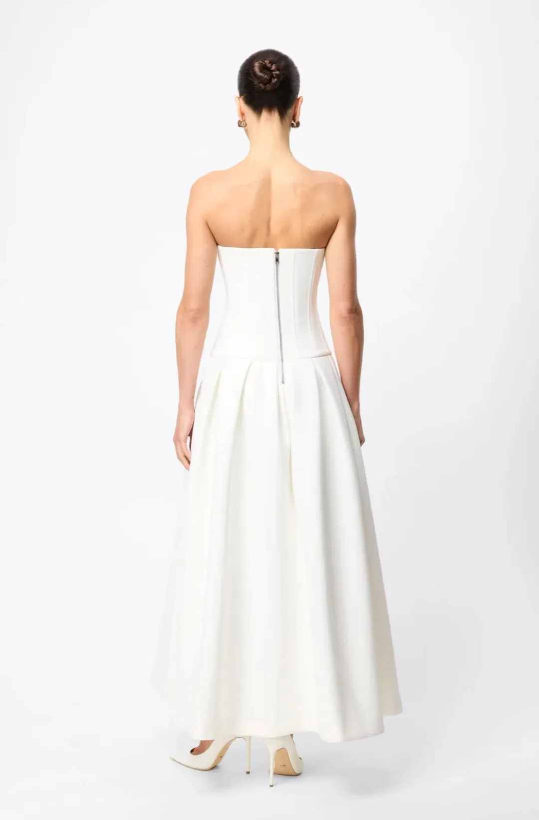 Mossman Enchant Maxi Dress White Size 8 for rent on The Volte - main image