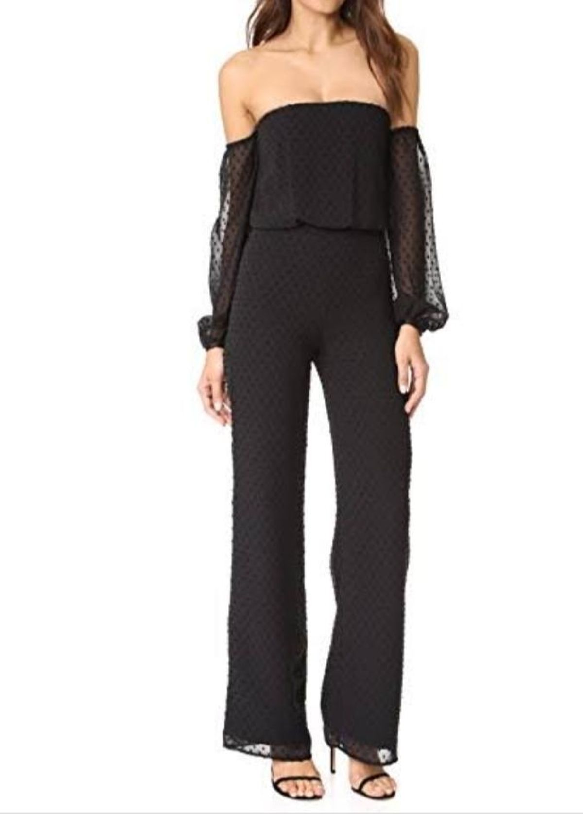 MISHA Whitney Pantsuit Black Size 6 - Image 1