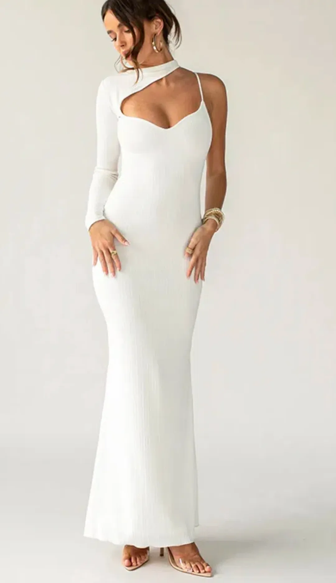 Arcina Ori Estelle Long Cut Out Formal Dress Size AU 8 for rent on The Volte - main image