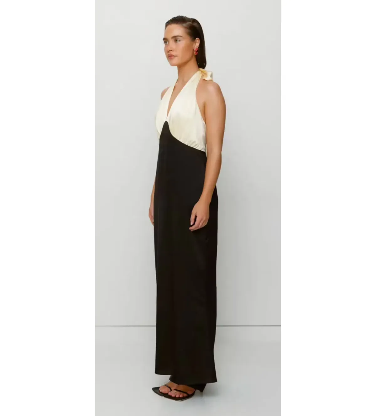 The Wolf Gang Oahu Slip Dress Noir size AU 12 - Image 2