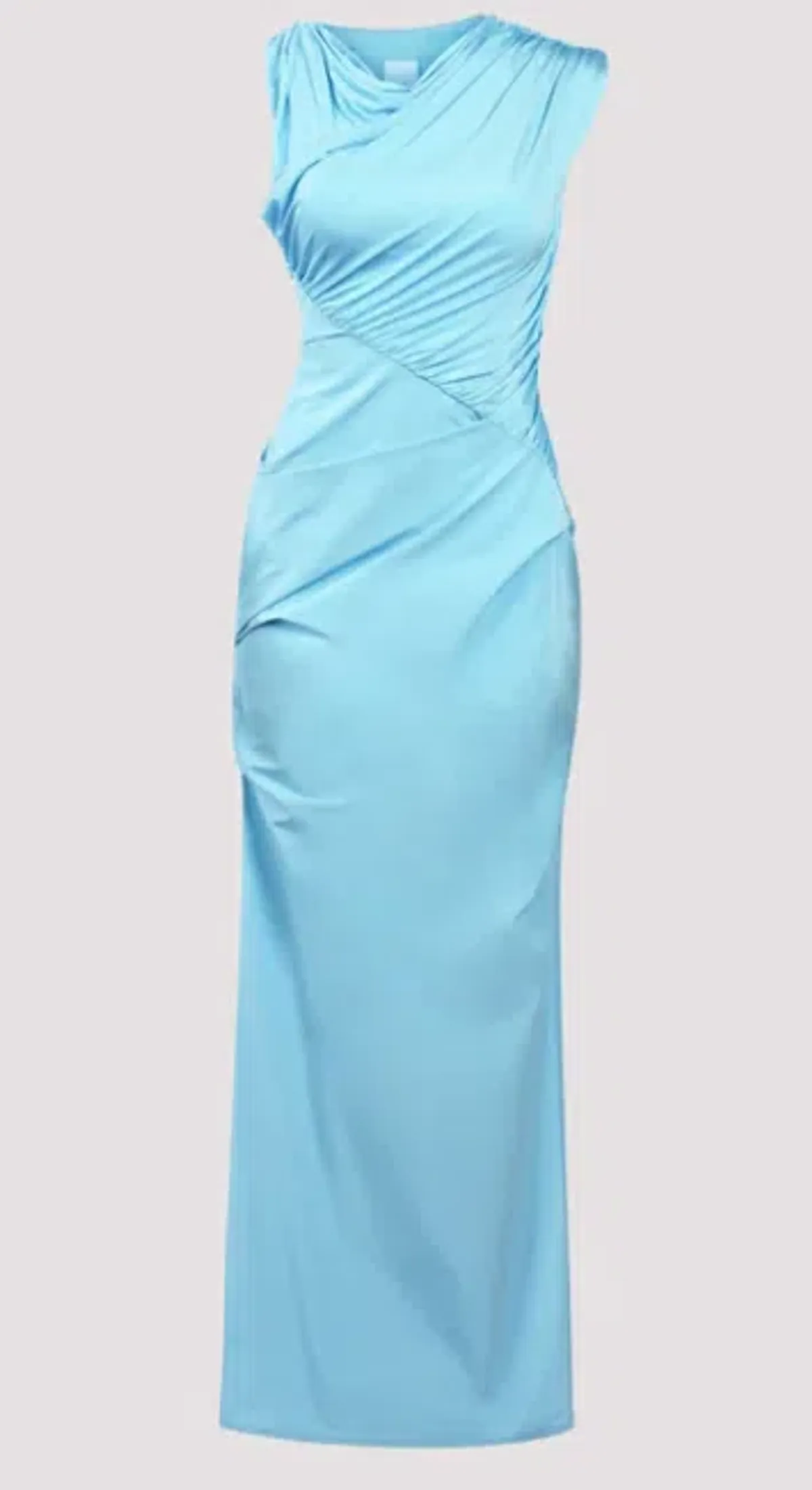 Paris Georgia Kaya MIdi Dress Iris Blue Size 12 - Image 6