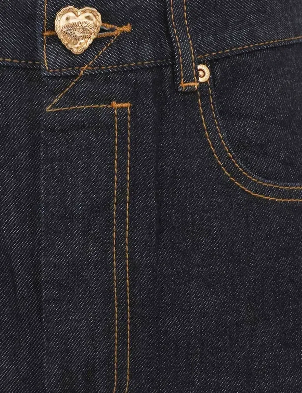 ZIMMERMANN CRUSH STRAIGHT JEAN BLUE SIZE 10 - Image 4