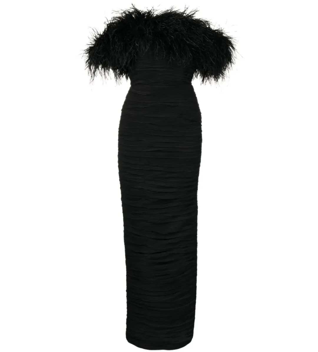 Rachel Gilbert Zion Dress Black Size 6 for rent on The Volte - main image
