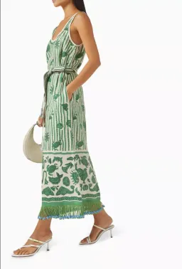 Alemais Lulu Sleeveless Midi Dress AU Size 6 for rent on The Volte - image 2