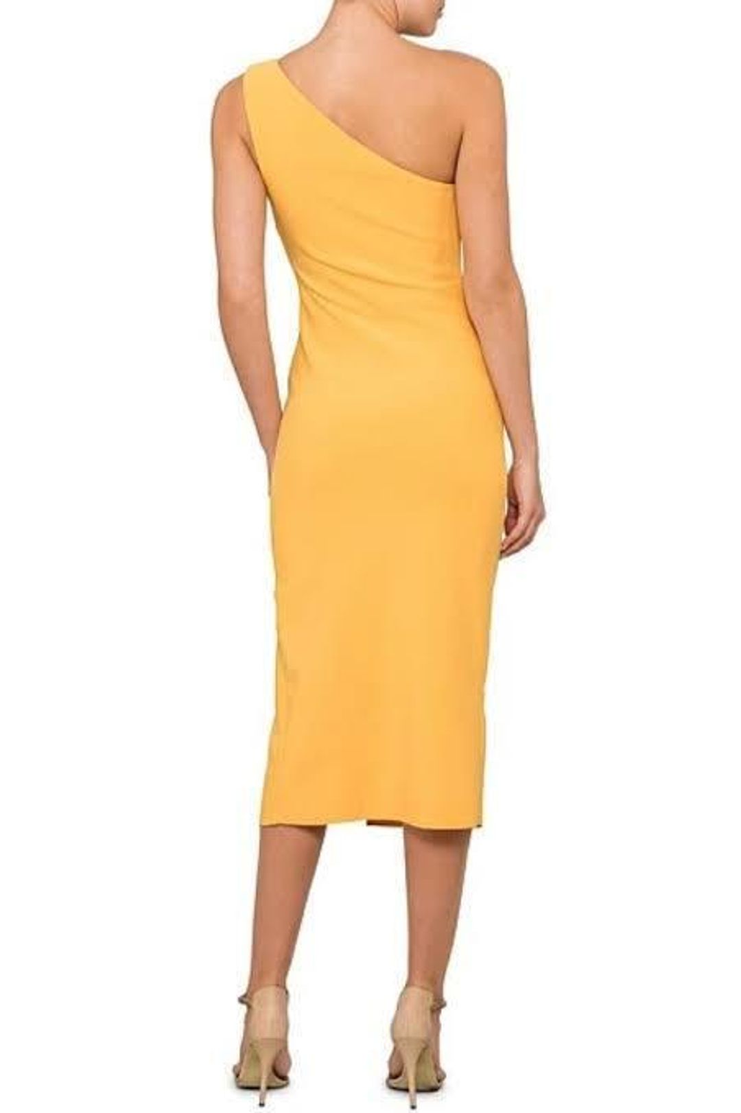 Bec & Bridge Tango Race Midi Dress Mango Size 8 for rent on The Volte - main image