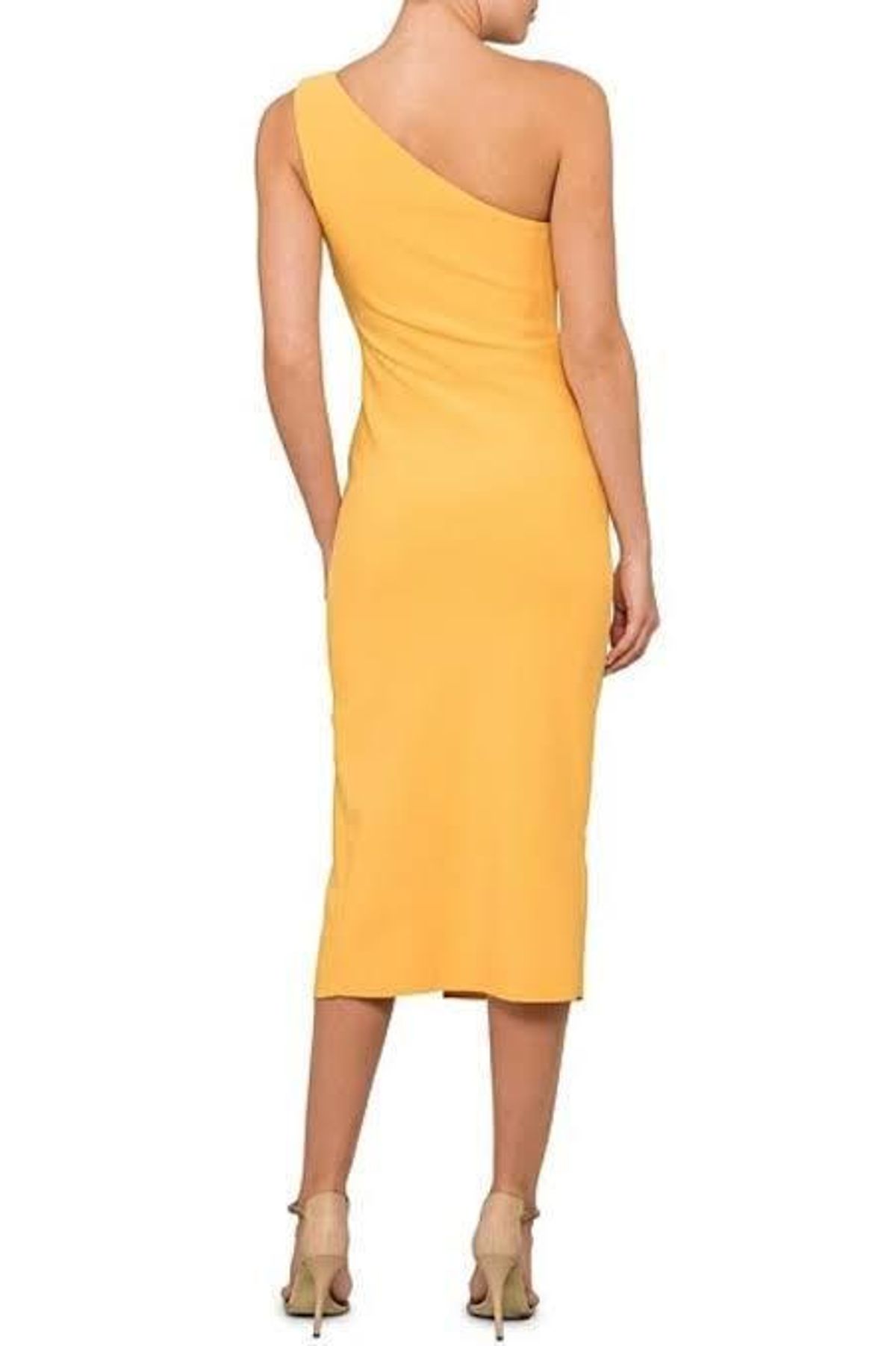 Bec & Bridge Tango Race Midi Dress Mango Size 8 - Image 3