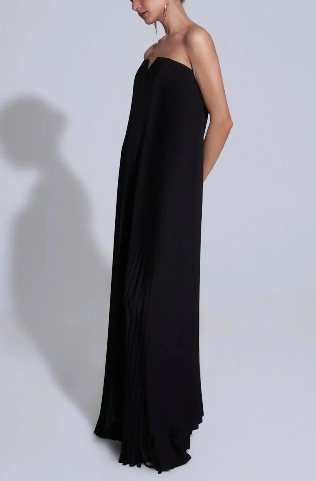 Lidee Black Tie Gown Noir Black Size 8 - Image 2