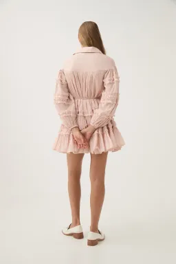 Aje Pastiche Tiered Mini Dress AU 8 for rent on The Volte - image 2
