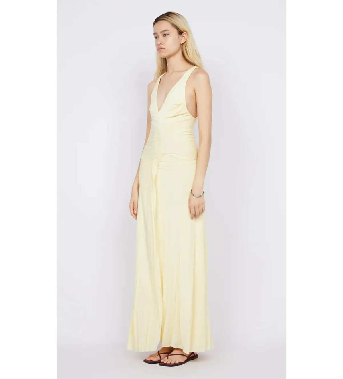 Bec & Bridge Greta Gown Butter Size AU 8 - Image 5