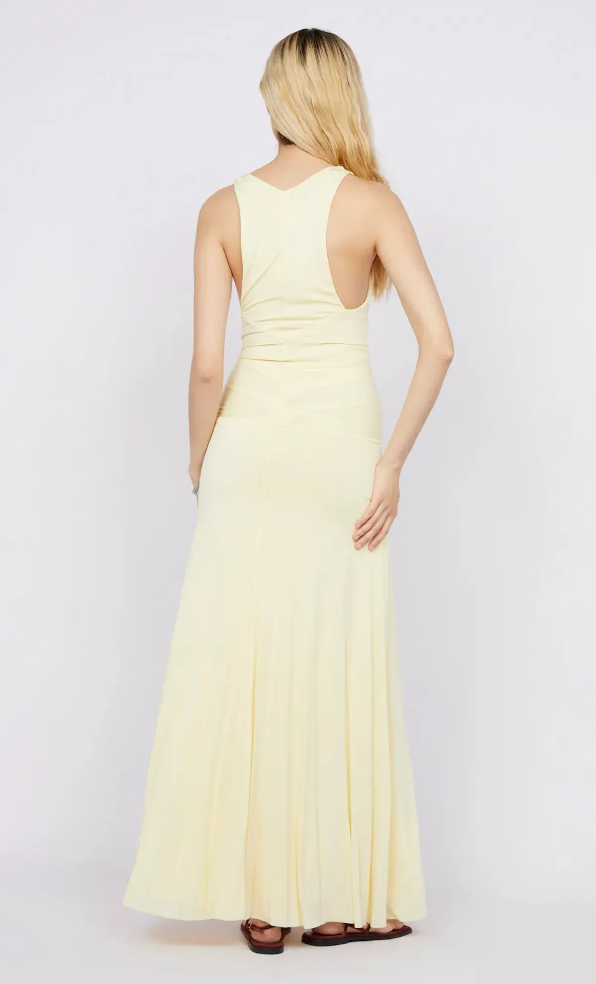 Bec & Bridge Greta Gown Maxi Butter Size AU 6 - Image 3