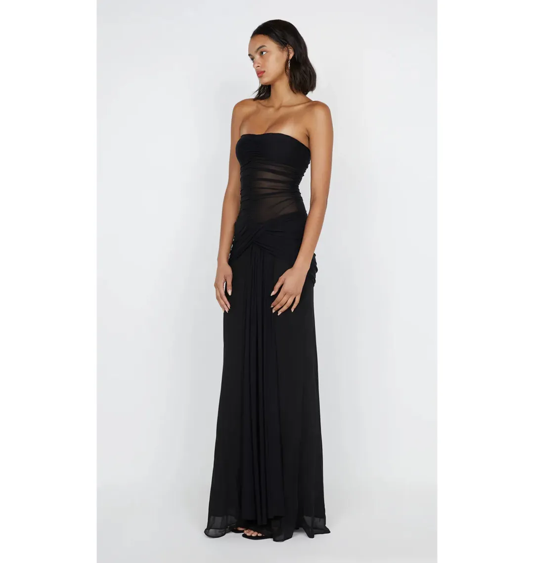 Noemi Strapless Maxi Dress Size 6 for rent on The Volte - main image