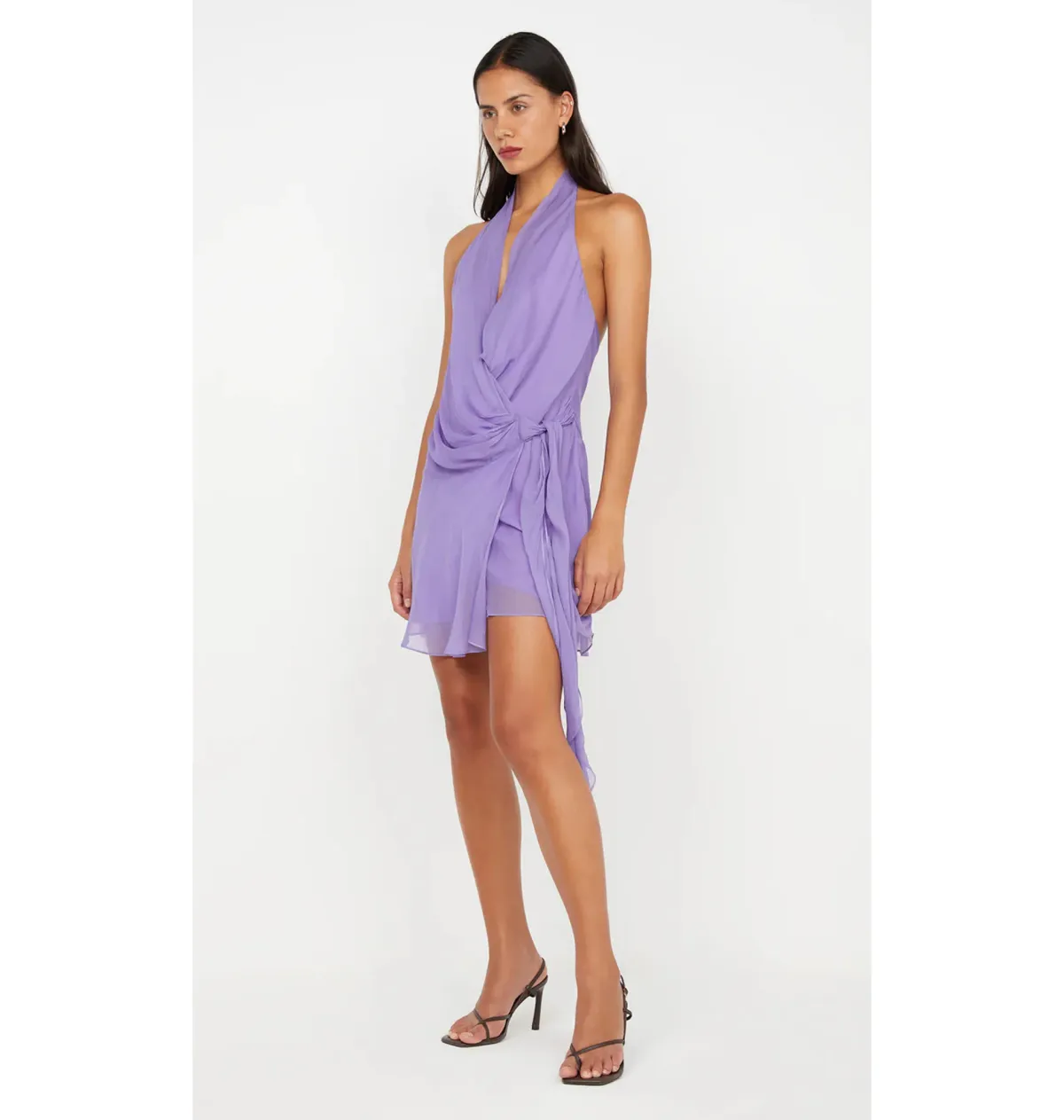 BEC + BRIDGE Maeva Mini Dress Grape Size 8 - Image 2