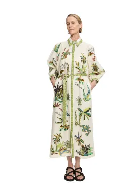 Alémais Day Dream Shirtdress Maxi Dress Print Size 16 for rent on The Volte - image 4