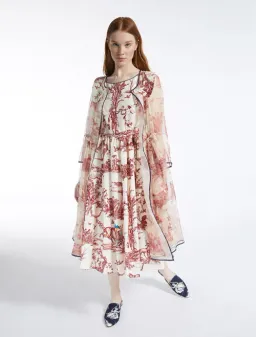 Max Mara Trophy Day Dress Print Size 8 for rent on The Volte - image 1