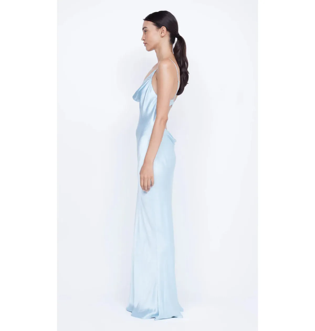 Bec & Bridge Arabella Maxi Dress Dolphin Blue Size AU 12 - Image 2