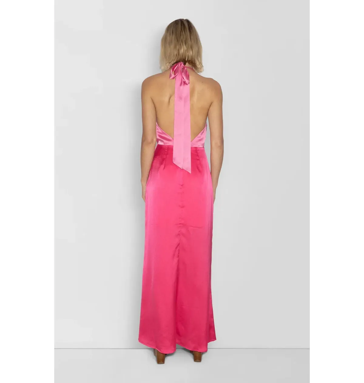 The Wolf Gang Oahu Slip Dress Hot Pink Size XL / AU 14 - Image 3
