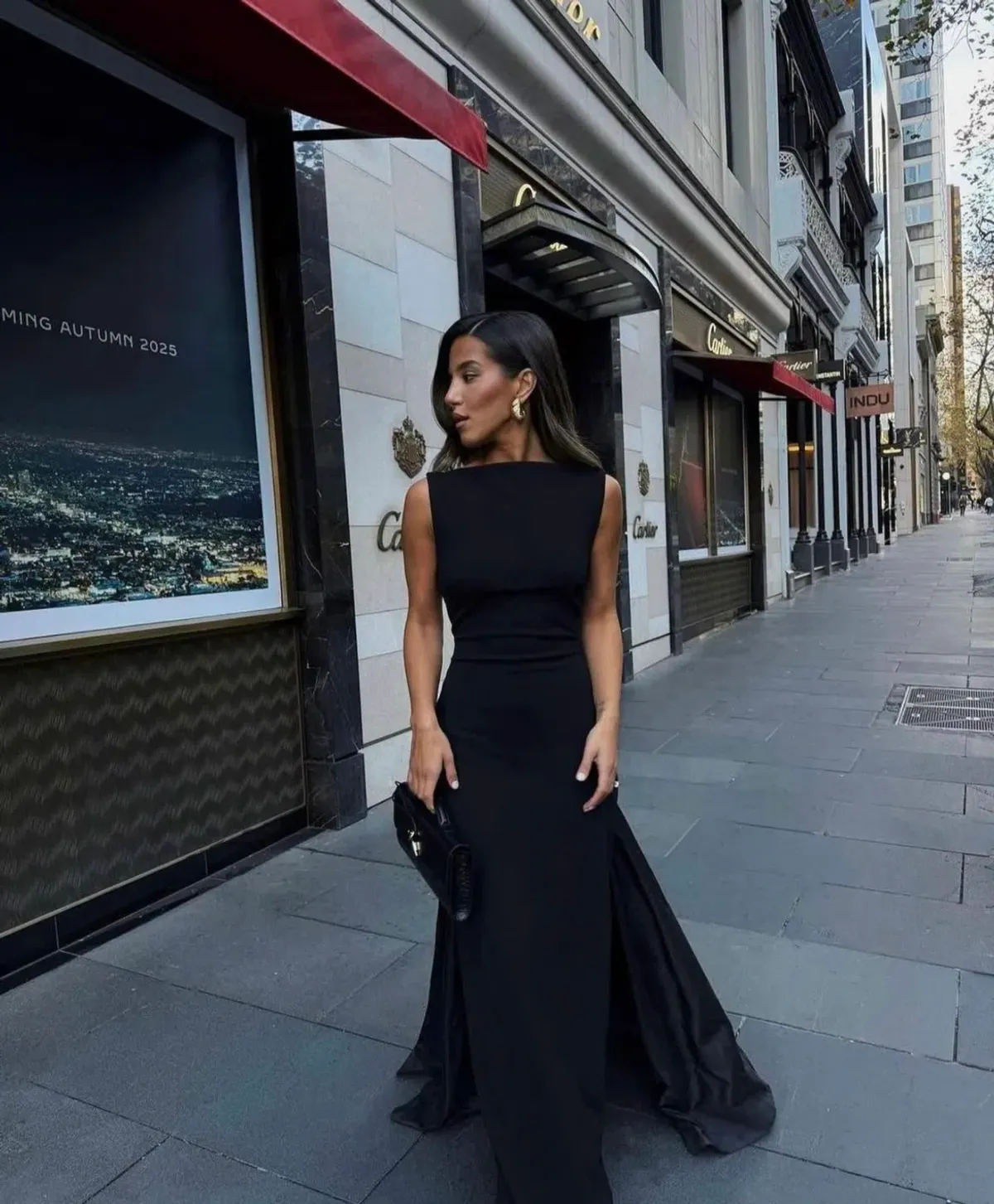 Effie Kats Christal Gown Black Size AU 10 - Image 2