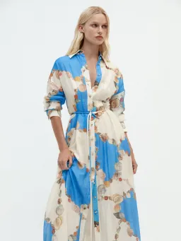 Sheike Seaside Maxi Dress Abstract Print Size AU 18 for rent on The Volte - image 4