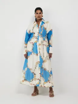 Sheike Seaside Maxi Dress Abstract Print Size AU 18 for rent on The Volte - image 1