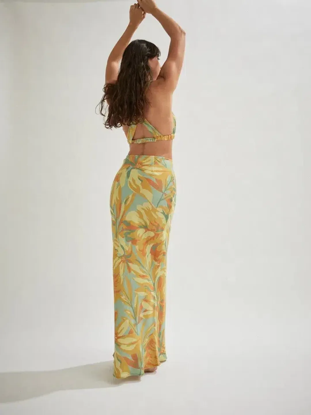 One Mile The Label Jessica Palm Set Multi Size AU 10 for rent on The Volte - main image