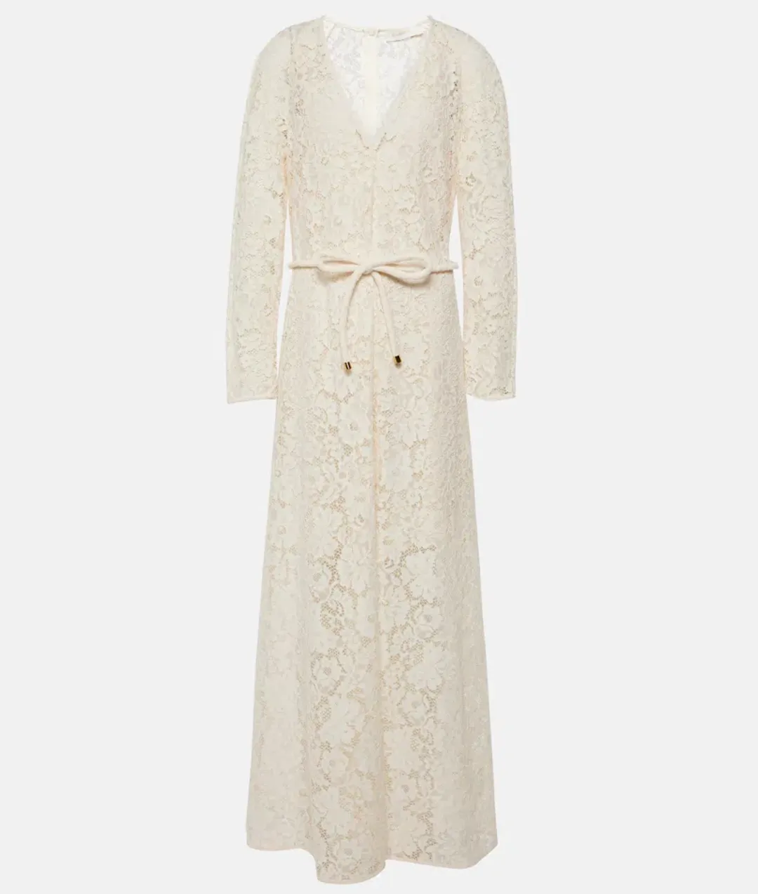 Zimmermann Matchmaker Lace Sheath Dress Cream Size 2/AU 12 for rent on The Volte - main image